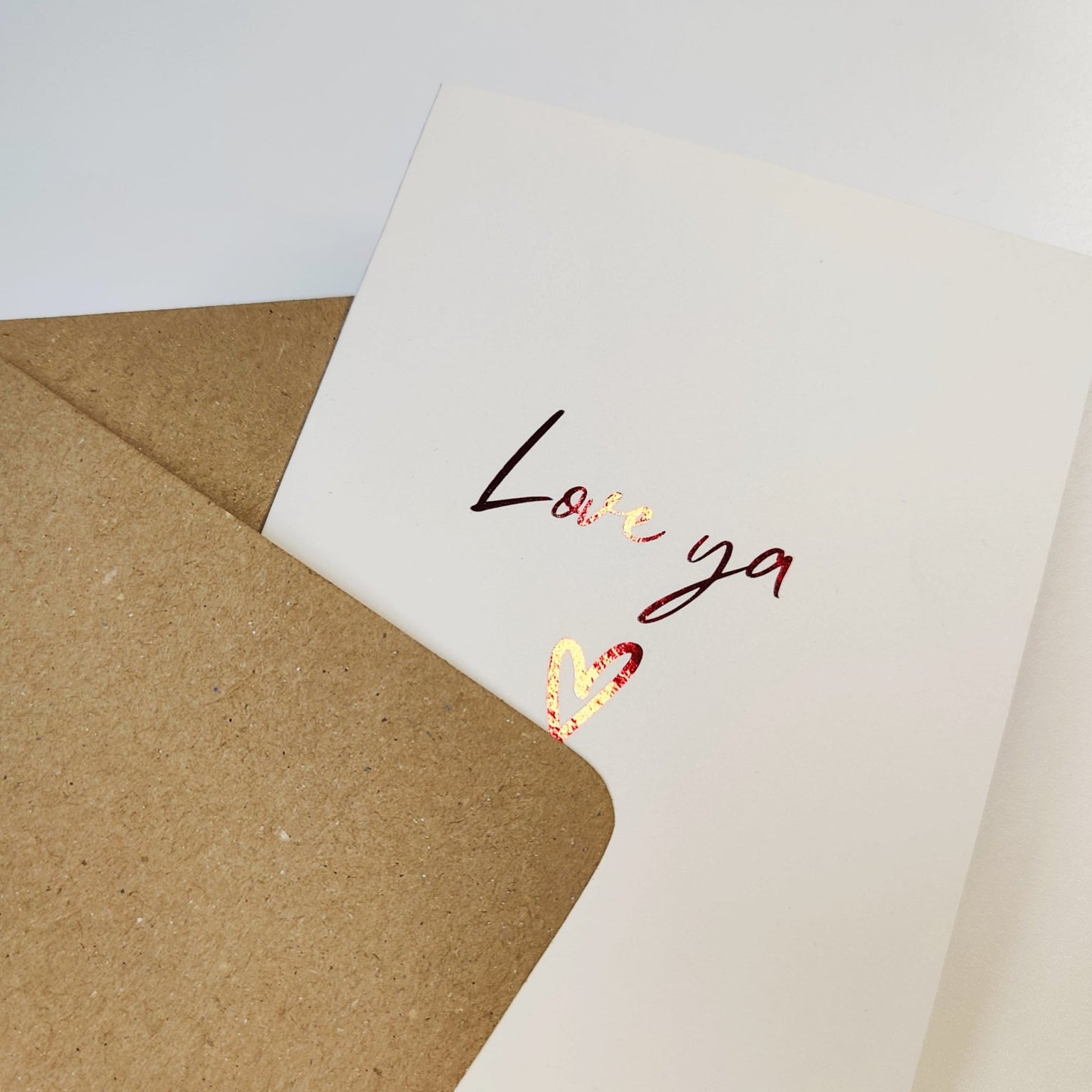 Love Ya Card - Cliste Designs｜Cliste Co
