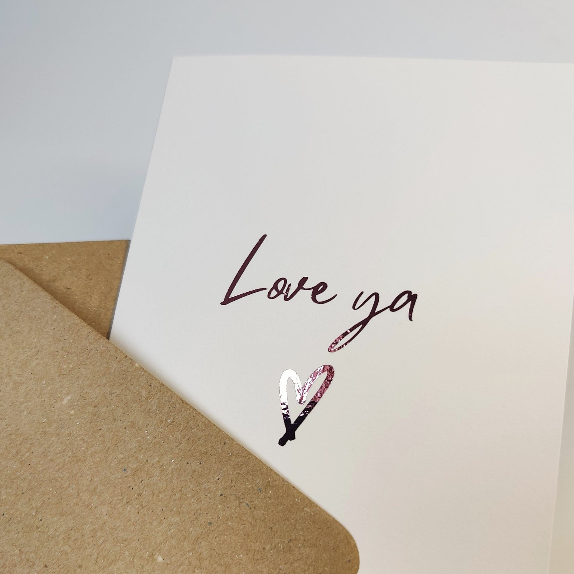 Love Ya Card - Cliste Designs｜Cliste Co